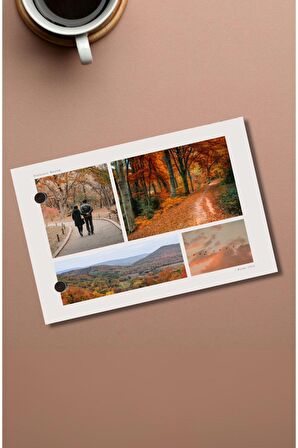 Kişiye Özel Flipbook Sonbahar Zamanı Fotoğraf Albümü (10x15 cm )